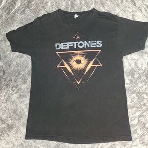 Deftones Diamond Eyes Era - Black Triangle Eye Logo - Size Large - Tour Merch